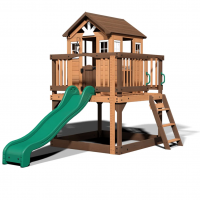 Casuta de joaca suspendata Eco Heights PlayHouse - Complex cu tobogan Centru multifuntional din lemn Backyard Discovery Casuta de joaca suspendata Eco Heights PlayHouse - Complex cu tobogan Centru multifuntional din lemn Backyard Discovery